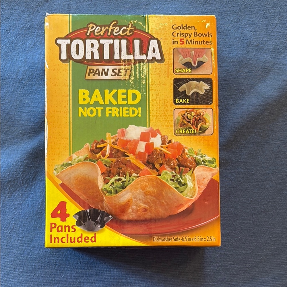 Perfect Tortilla Pan Set - Golden